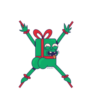 I'm tied down all Christmas